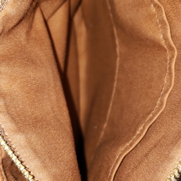 Coach signature Khaki/ Saddle crossbody bag - Picture 5 of 6